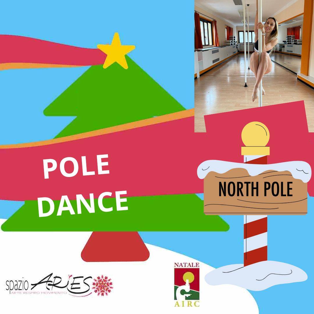 Sabato 17 dicembre ore 15 lezione di Pole dance con Alessandra 